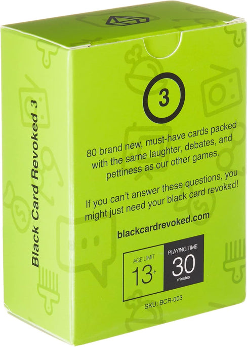 Black Culture Trivia Card Game, Third Edition - Laugh Out Loud Fun for Adults, Game Night & Holidays