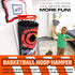 NERF Basketball Hoop Hamper - Over the Door Laundry Layup Basket + Mini Basketball Set