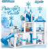 Girls Castle Building Blocks Toys Set - 377 Pieces Ice Princess Castle Construction, Snow Castle Building Bricks, Gift