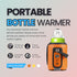 Generic 5 Settings, Portable Baby Bottle Warmer with Temperature Waterproof and Washable Design, Fits All Bottles, LED