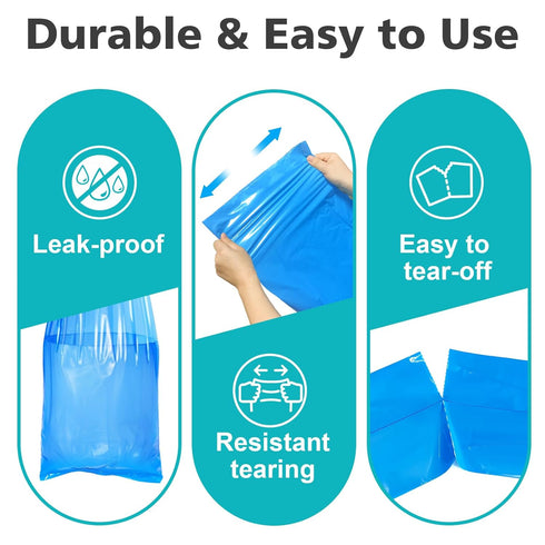 Pails,5-Pack (150 7000 Diaper Pail Refill Bags Compatible with Diaper Genie Easy Roll Signature & Platinum Bags) Hold