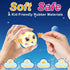 Ages3+ Magical Toy DIY Rocket Balloon Craft Kit for Kids, Creative Sticker Maker Activity with Air Pump, Build Your Own