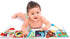 Tummy 0-3-6-12 bebe mondo High Contrast Baby Toys for Newborn, Black and White Time Mirror Toy Baby Books for Babies