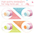 24 Pieces Baby Nail File Pads - Replacement Pads for Electric Baby Nail Trimmer (Pink, Light Blue)