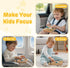 1-3,Montessori 1 2 3 LED Busy Board for Toddlers Sensory Toy with Key Switch and Plug, Light Up Wood Activity Switch