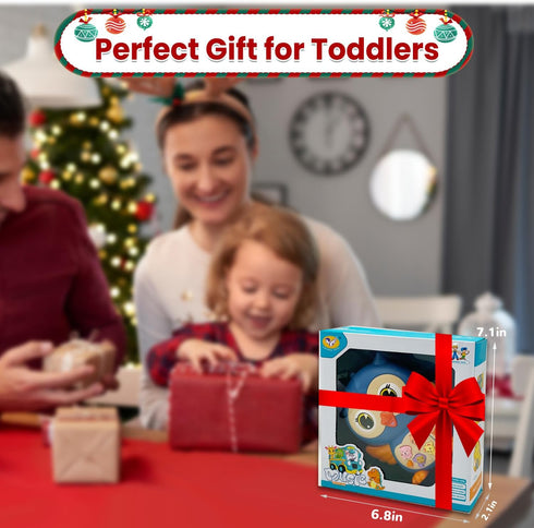 Nidavfa 12-18 1 Baby Piano Keyboard Toys Month Early Learning Light Up Music Toys Infant Gifts for Year Old Boys Girls