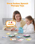 2+, 510 Airbition Bilingual Spanish and English Talking Flash Cards for Ages Pocket Speech Therapy Tools with Words