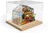 Hands Craft Miniatures Dollhouse Display Case | Acrylic Dust Cover & Wooden Base | Protective, Dust-Free Display |