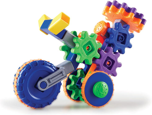 30 4+ Learning Resources Gears! Gears! Gears! Cycle Gears, STEM Activities, Fine Motor Skills, Toddler Explorer Kit