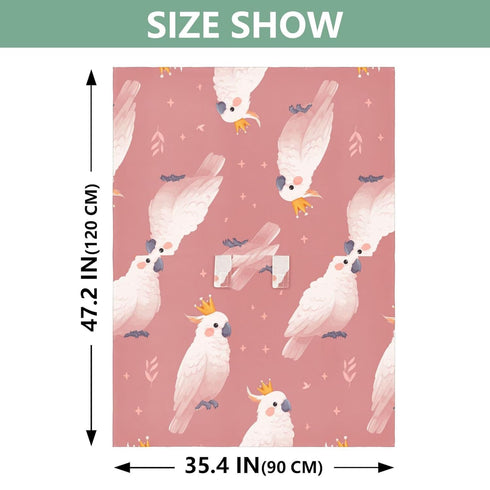 Mazeann Cute Cockatoos Bird Car Seat Cover Baby Breathable Soft Infant Carseat Covers Canopies Babies Carrier Covers
