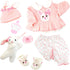 Aori Reborn Baby Dolls - Lifelike Girl Doll with Feeding Toy, Realistic Newborn Gift Set for Kids 3+