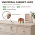 45 Pack Pack Baby Proofing Kit for Child, Child Safety Cabinet & Drawer Locks, No Drill Corner Guards, Outlet Covers
