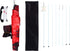 JEKOSEN Fiery Dragon 54" Huge Kite for Kids and Adults, Easy to Fly Single Line String with 160" Tail for Outdoor Games