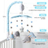 JolyRolyPal Set 12 Crib Mobile for Boys and Girls, Whale Mobile with Mobile Arm and Lullabies for Baby, Ocean Animal