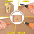163 Cardboard Construction Tool Kit Pieces-Educational Toys for at-Home Play + Classroom Learning | Reusable Cardboard
