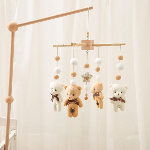 30 inches-Baby 360 let's make Updated Wooden Mobile Arm for Crib Mobile Hanger for Crib Nursery Mobile Holder Rotatable