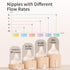 Pigeon Glass Nursing Bottle Wide Neck, Streamlined Body, Natural Feel, Easy to Clean, Heat-Resistant, 5.4 Oz