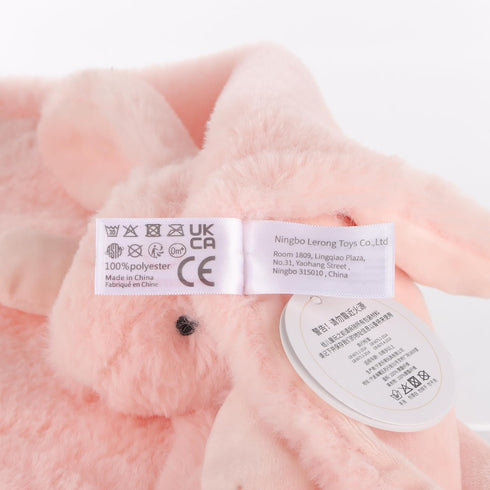 Apricot Lamb Stuffed Animals, Blush Bunny Rabbit Security Blanket, Luxury Snuggler Plush Baby Lovey for Infant Nursery