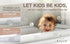 The Baysie, Co. Baysie Bathtub Safety Bumper for Baby, Toddler and Kid (Hook and Loop)