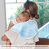 tplaotee 22x11in Light Blue Feather Cotton burping Cloths Good Absorbent? Baby wash Cloth for Unisex boy and Girl