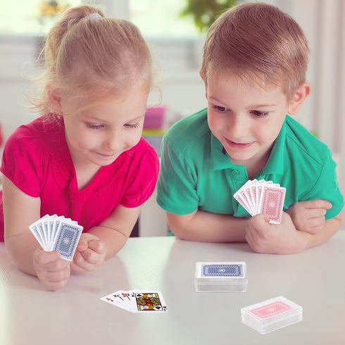 2.5" Inches (Pack 36) The Dreidel Company Mini Playing Cards Deck, Small Casino Card Games for Kids, Magic Party Favor