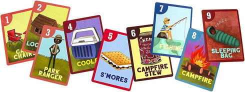Camping Outdoors Go Fish! Card Game by Little Likes Kids - Classic Family Game for Kids, Diverse Matching Pairs