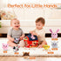 ZXHWTG 6-12 6 7 8 9 10 1st 1 Baby Toys Months, Soft Barn Montessori Sensory Infant Toy for Month Old, Birthday Baby