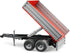 Realistic Tipping Trailer with Grey Sides