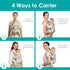 Cozy, 7-66lbs 3-36 YooxArmor Baby Carrier, Ergonomic, Breathable & Lightweight Infant Carriers for with Lumbar Support