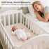 2 Pack Konssy Muslin Fitted Bassinet Sheets for Baby Girl Boy, Soft Bedside Sleeper Bassinet Sheets Fit for Baby