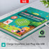2-6 Kid,1200+ Sounds,17 English and Russian Bilingual Interactive Sound Book,Talking Book for Toddler Year Old Boys