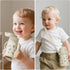 316L 11 oz (1Pack, Evorie Leak Proof Vacuum Insulated Water Bottle, Stainless Steel Sippy Cup for Toddlers, Straw Cup