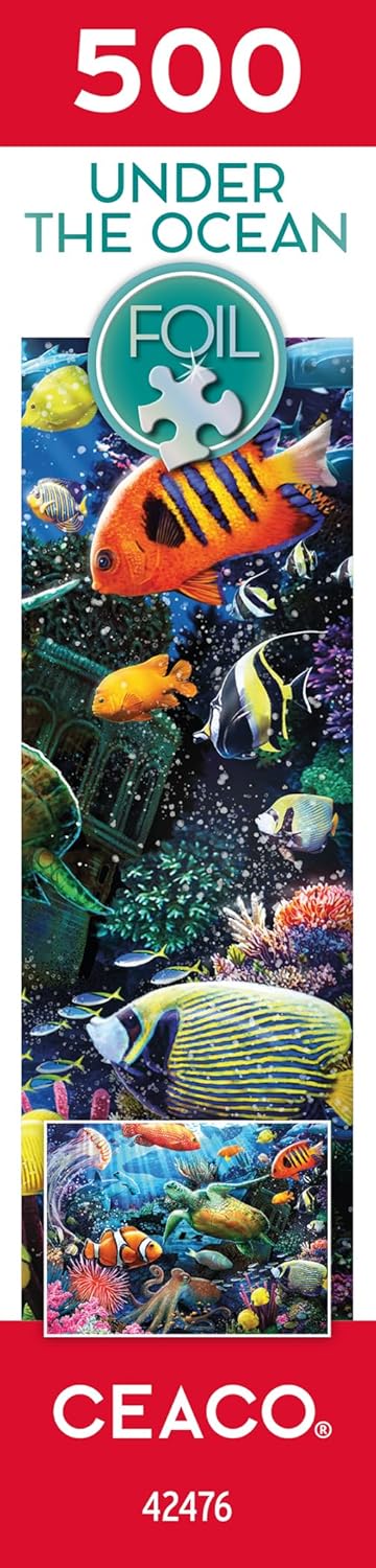 Ceaco - Under The Ocean - 500 Piece Foil Jigsaw Puzzle