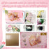 Flever Dollhouse Miniature DIY House Kit Creative Room with Furniture for Romantic Valentine's Gift (Blossom Stories)