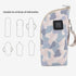 SIXRUN Constant Temperature, USB Baby Bottle Warmer, Portable Travel Milk Heat Keeper Warming Bag for Baby Bottles