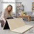 TODIBY Foam Baby Play Mat: PU Leather Waterproof Kids Playmat - Trifold Floor Mat - Large Play Mat for Playpen Thick