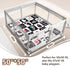 50x50 Baby Play Mats for Floor, Upgraded Thick Soft Playpen Mat, Anti-Slip Bottom, Foldable and Machine Washable