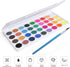 AROIC Watercolor Paint Set, 36-Color Non-Toxic Washable Watercolors with 10 Brushes for Kids & Adults, Art Supplies