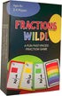 Fractions Wild - Match Fraction Number or Color to be The First to get rid of All Your Cards! Easy to Learn, Fun to pla Math Game for 3rd, 4th, 5th and 6th Grades.