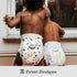 Minime Baby Diapers - Size 1, Newborn (6-11 lbs), 112 Count, Premium Ultra Soft Hypoallergenic Disposable Diapers