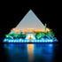 BRIKSMAX LED Lighting Kit for LEGO-21058 Great Pyramid of Giza, Compatible with Architecture Building Blocks