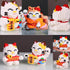 Larcele Cat Micro Building Blocks - 1163 Pieces Mini Building Toy Bricks, KLJM-02 (Fortune Cat, Model 4569)