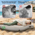 EasTeebw Tummy Inflatable Nest Pregnancy Pillow with Belly Hole, Belly Mattress for Pregnancy Pillow Stomach