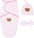 Organic Cotton Baby Swaddle Sleep Sack 0-3 Months - Set w/Swaddle Blanket,