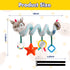 Baby Car Seat Toys Activity Stroller Toy - Spiral Hanging Plush Toys for Boys Girls 0-12 Months