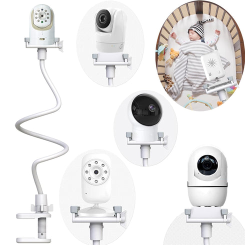 Flexible Baby Camera Mount Holder Stand Compatible with Nanit Pro, Vtech, eufy, HelloBaby HB65/HB66/HB248, ANMEATE