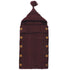 Hudson Baby Unisex Baby Knitted Baby Lounge Stroller Wrap Sack, Burgundy, One Size by Hudson Baby