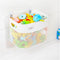 Quick Scoop Baby Mesh Bath Toy Storage, Large Opening Bath Toy Organizer for Toddlers, Gift Bathtub Toy Holder