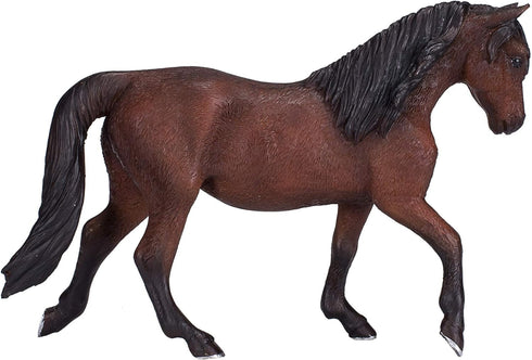 MOJO Morgan Stallion Bay Hand Painted Realistic Equestrian Horse Club Toy Figurine