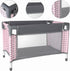 Set deAO Baby Doll Stroller Crib Bed Nursery Role Play Baby Doll with Accessories and Play Mat,Travel